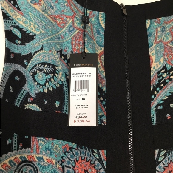 NWT BCBGMaxazria Sheath Dress - Picture 4 of 7